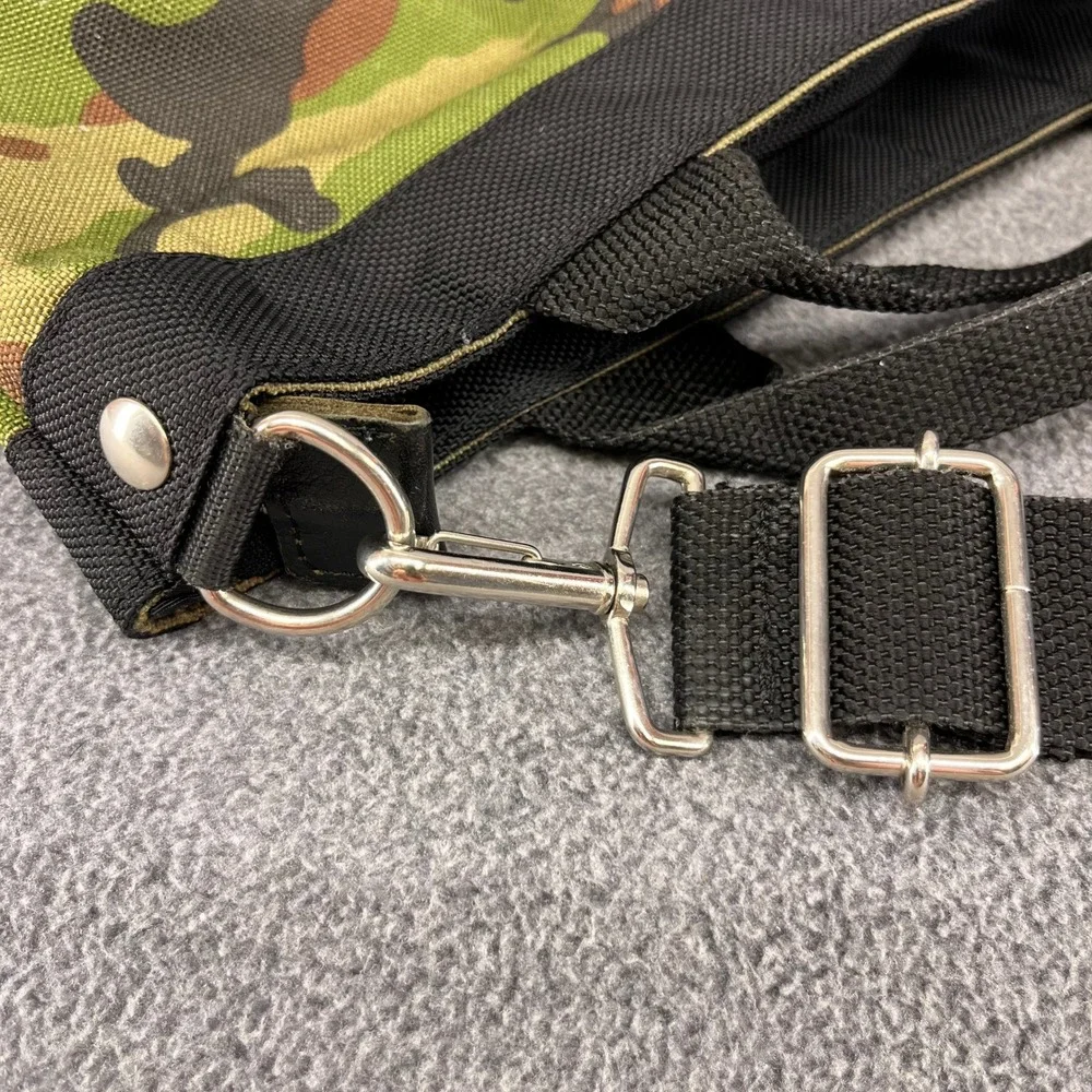 Virtual Trip Messenger Bag Green Camo Canvas nylon Crossbody Streetwear
